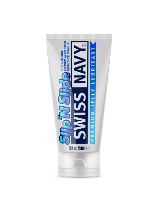 Лубрикант-желе на водной основе Premium Jelly Lubricant - 150 мл. - Swiss navy - купить с доставкой в Рязани