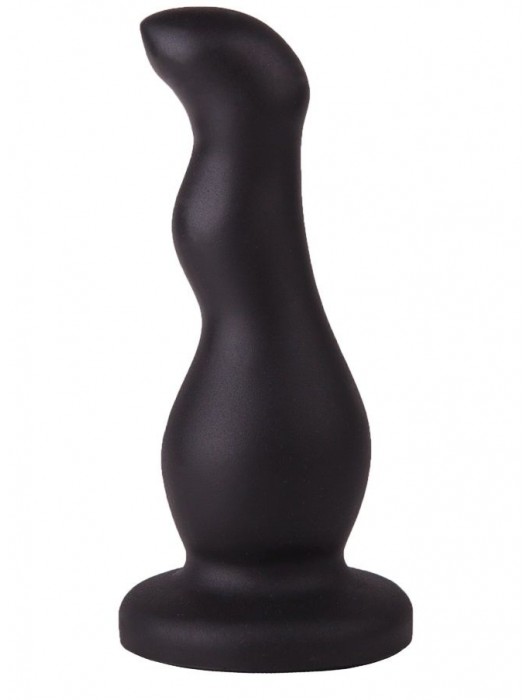 Чёрный анальный стимулятор для массажа простаты - 13,5 см. - LOVETOY (А-Полимер) - в Рязани купить с доставкой