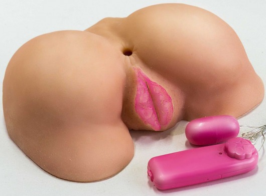 Вибровагина с двумя отверстиями и с выносным пультом - LOVETOY (А-Полимер) - в Рязани купить с доставкой