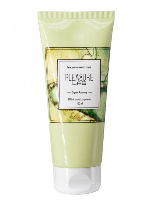 Лубрицирующий гель для интимного ухода Organic Rosemary с ароматом розмарина - 100 мл. - Pleasure Lab - купить с доставкой в Рязани