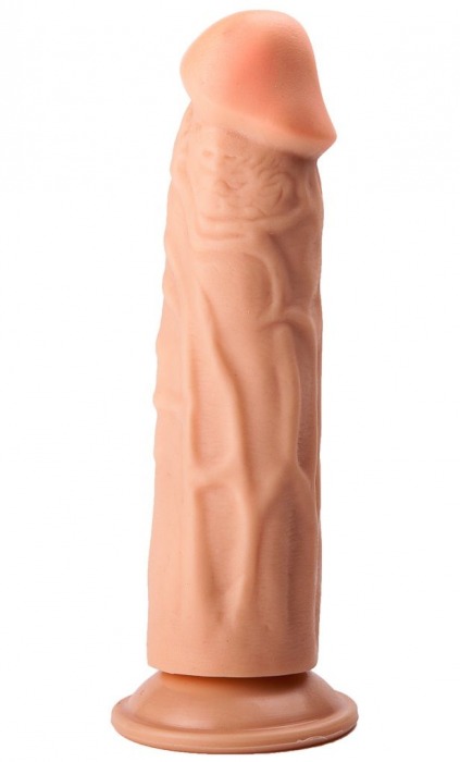 Фаллоимитатор-реалистик без мошонки на присоске - 18,8 см. - LOVETOY (А-Полимер)