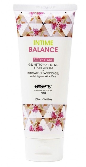 Интимный очищающий гель Intime Balance - 100 мл. - Exsens - купить с доставкой в Рязани