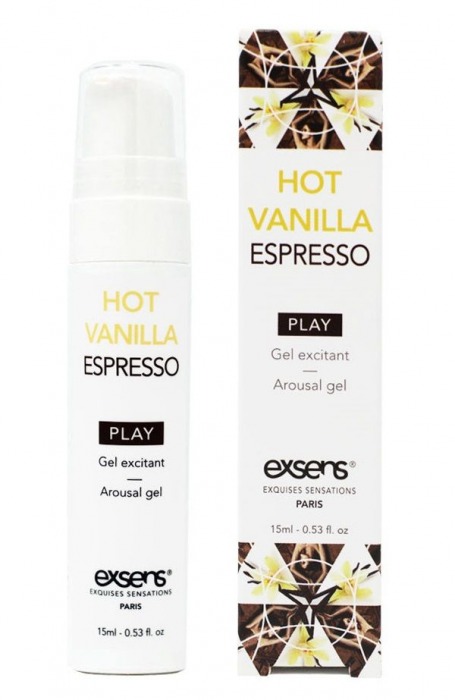 Возбуждающий гель Hot Vanilla Espresso Arousal Gel - 15 мл. - Exsens - купить с доставкой в Рязани