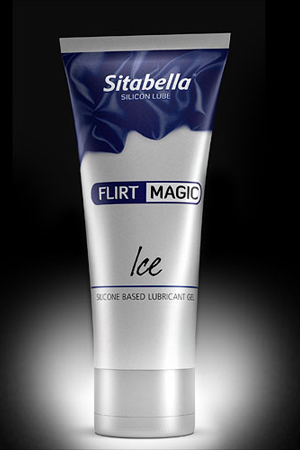 Силиконовая гель-смазка FLIRT MAGIC Ice с лёгким пролонгирующим эффектом - 75 мл. - Sitabella - купить с доставкой в Рязани