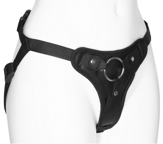 Женские трусики для фиксации насадки кольцом с внутренней насадкой - LOVETOY (А-Полимер) - купить с доставкой в Рязани