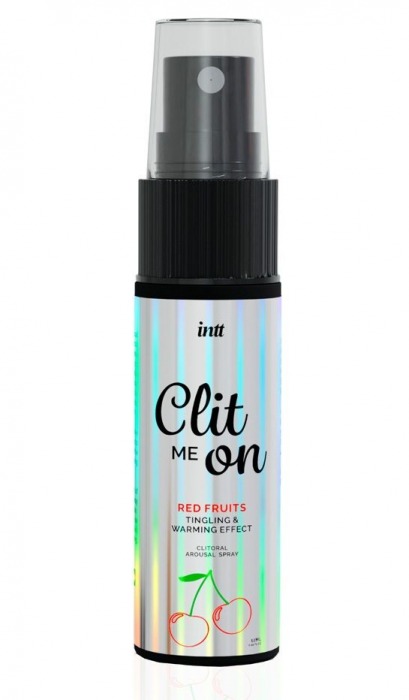 Клиторальный возбуждающий спрей Clit Me On Red Fruits - 12 мл. - INTT - купить с доставкой в Рязани