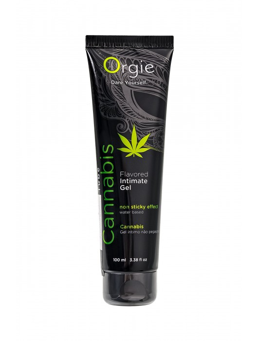 Интимный гель на водной основе ORGIE Lube Tube Cannabis - 100 мл. - ORGIE - купить с доставкой в Рязани