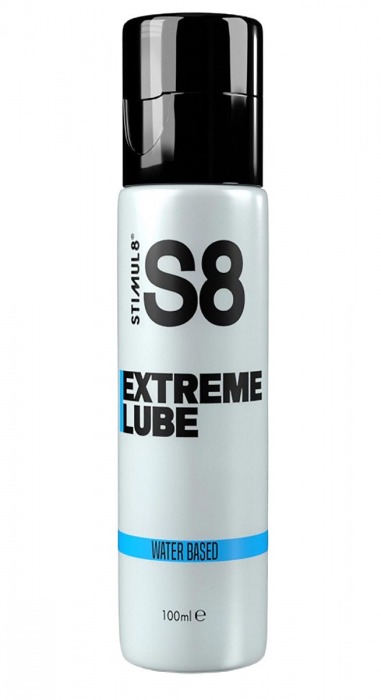 Лубрикант на водной основе S8 Extreme Lube - 100 мл. - Stimul8 - купить с доставкой в Рязани