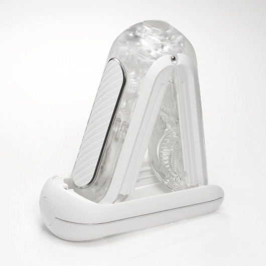 Белый мастурбатор Tenga Flip Zero Gravity с вибрацией - Tenga - в Рязани купить с доставкой