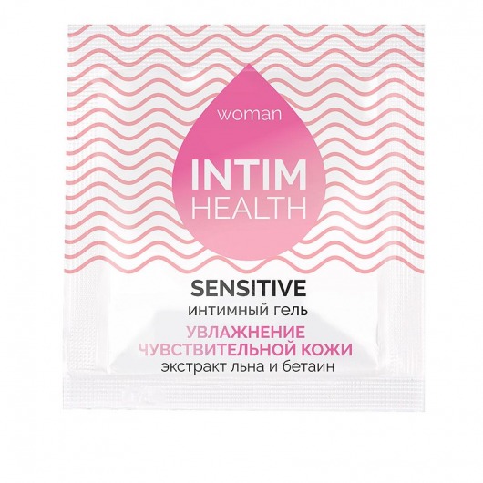 Саше интимного геля на водной основе Intim Health Sensitive - 3 гр. - Биоритм - купить с доставкой в Рязани