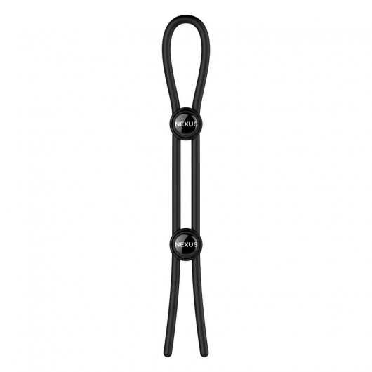 Черное эрекционное лассо Nexus Forge Double - Nexus Range - в Рязани купить с доставкой