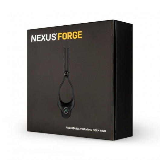 Черное эрекционное лассо с вибрацией Nexus Forge - Nexus Range - в Рязани купить с доставкой