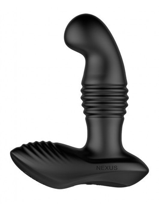 Черный массажер простаты Nexus Thrust с возвратно-поступательными движениями - 13,8 см. - Nexus Range - в Рязани купить с доставкой