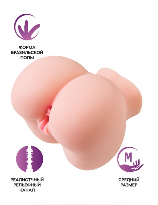 Реалистичный мастурбатор Giovanna - ToyFa - в Рязани купить с доставкой