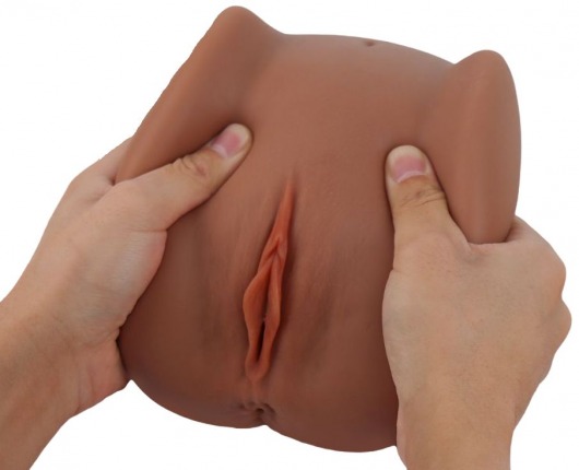 Мастурбатор Black Beauty - вагина и анус - S-HANDE - в Рязани купить с доставкой