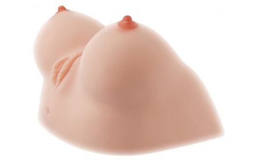 Полуторс Juliana Breast в виде груди с вибровагиной - KOKOS - в Рязани купить с доставкой