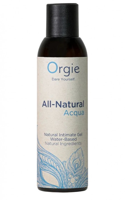Интимный гель на водной основе Orgie All-Natural Acqua - 150 мл. - ORGIE - купить с доставкой в Рязани