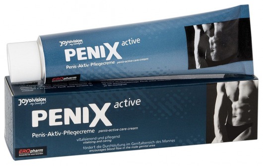 Возбуждающий крем для мужчин PeniX active - 75 мл. - Joy Division - купить с доставкой в Рязани