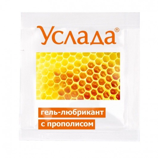 Гель-лубрикант «Услада с прополисом» - 3 гр. - Биоритм - купить с доставкой в Рязани