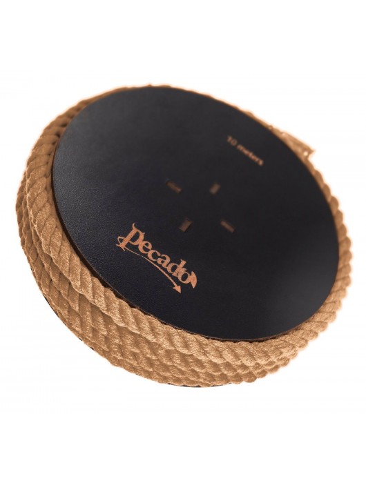 Джутовая веревка для шибари на катушке - 10 м. - Pecado - купить с доставкой в Рязани