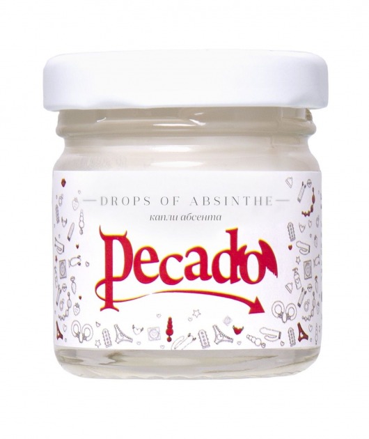 Массажная свеча Drops Of Absinthe - 35 мл. - Pecado - купить с доставкой в Рязани