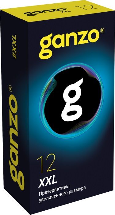 Презервативы увеличенного размера Ganzo XXL - 12 шт. - Ganzo - купить с доставкой в Рязани