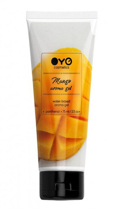 Лубрикант на водной основе OYO Aroma Gel Mango с ароматом манго - 75 мл. - OYO - купить с доставкой в Рязани