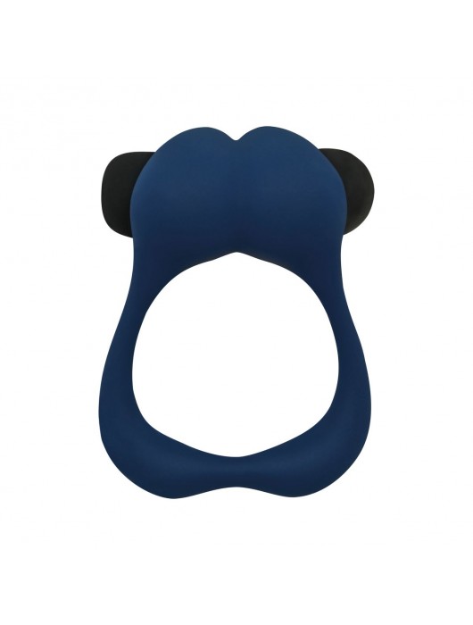 Синее эрекционное виброкольцо Nutty - Adrien Lastic - в Рязани купить с доставкой