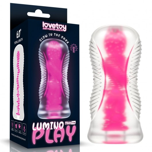 Светящийся в темноте мастурбатор 6.0 Lumino Play Masturbator - Lovetoy - в Рязани купить с доставкой