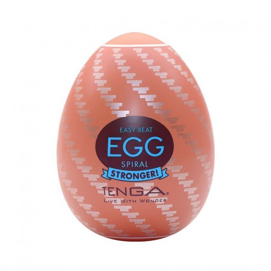 Мастурбатор-яйцо Tenga Egg Spiral - Tenga - в Рязани купить с доставкой