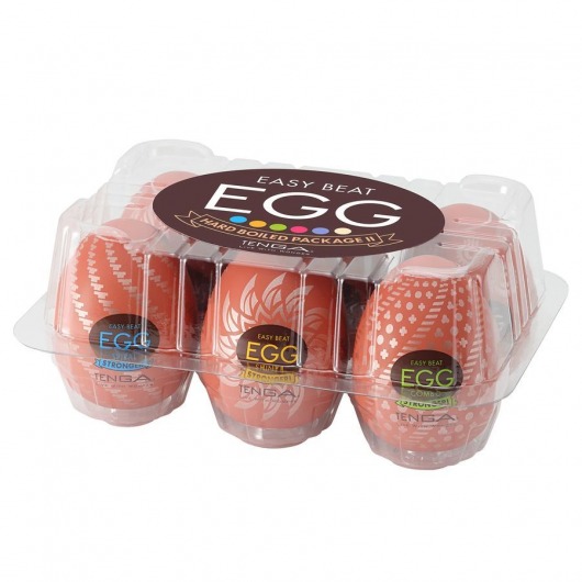 Набор из 6 мастурбаторов-яиц Tenga Egg Variety Pack V - Tenga - в Рязани купить с доставкой
