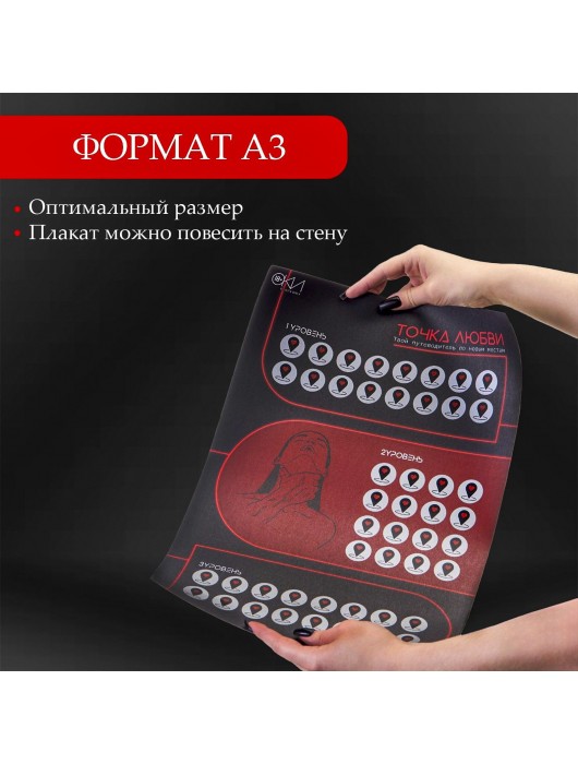 Плакат для двоих  Точка любви  со скретч-слоем - Сима-Ленд - купить с доставкой в Рязани