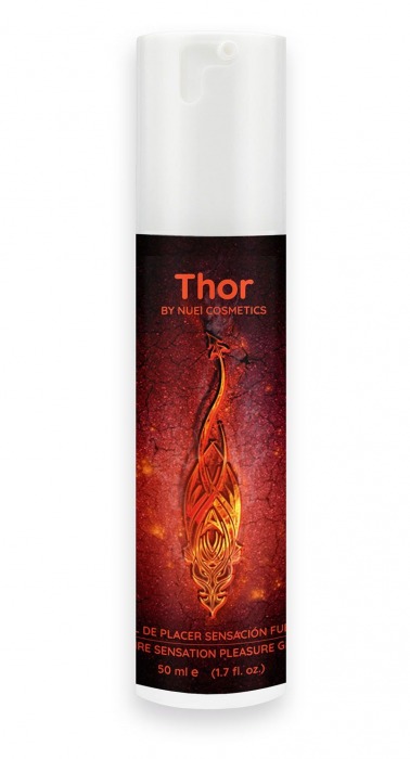 Возбуждающий унисекс гель Thor Fire Gel - 50 мл. - Nuei cosmetics - купить с доставкой в Рязани
