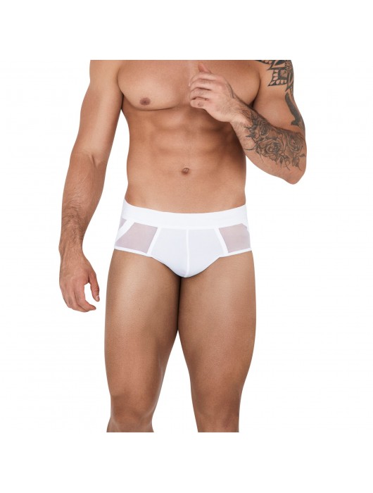 Белые мужские трусы-джоки Caspian Jockstrap - Clever Masculine Underwear купить с доставкой