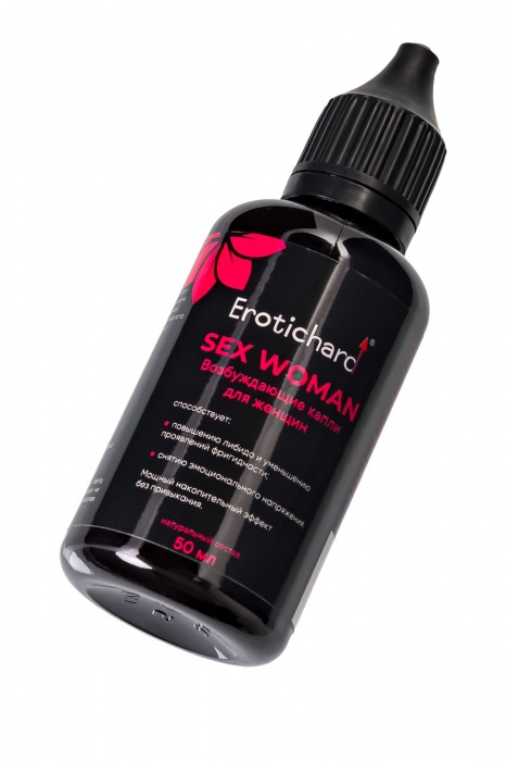 Капли для женщин Erotichard Sex Woman - 50 мл. - Erotic Hard - купить с доставкой в Рязани