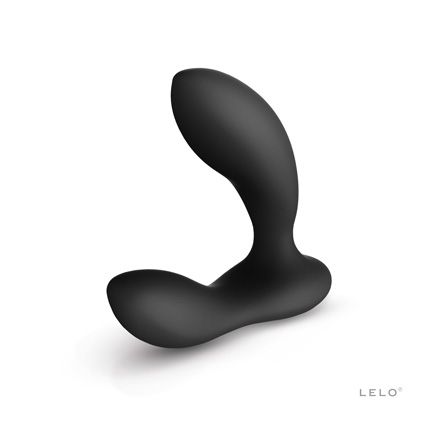 Чёрный перезаряжаемый стимулятор простаты Bruno Black - Lelo - в Рязани купить с доставкой
