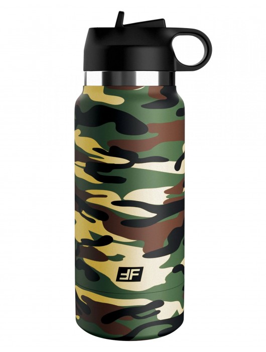 Мастурбатор в камуфляжной колбе Fap Flask - Pipedream - в Рязани купить с доставкой