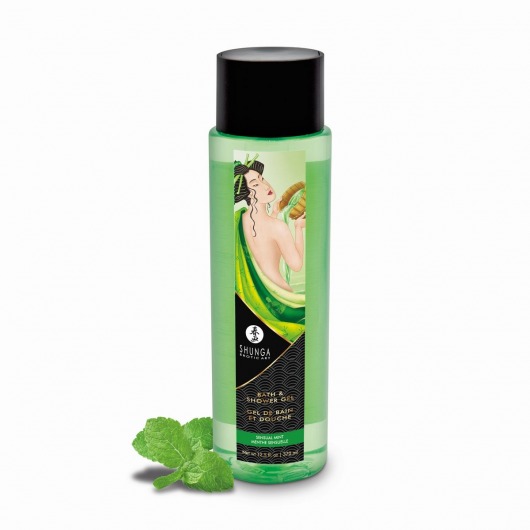 Гель для душа Sensual Mint с ароматом мяты - 370 мл. -  - Магазин феромонов в Рязани