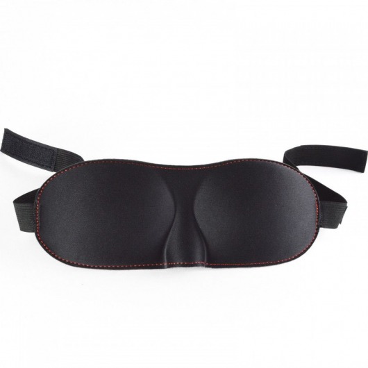 Черная маска на липучке «Комфорт» - Sitabella - купить с доставкой в Рязани