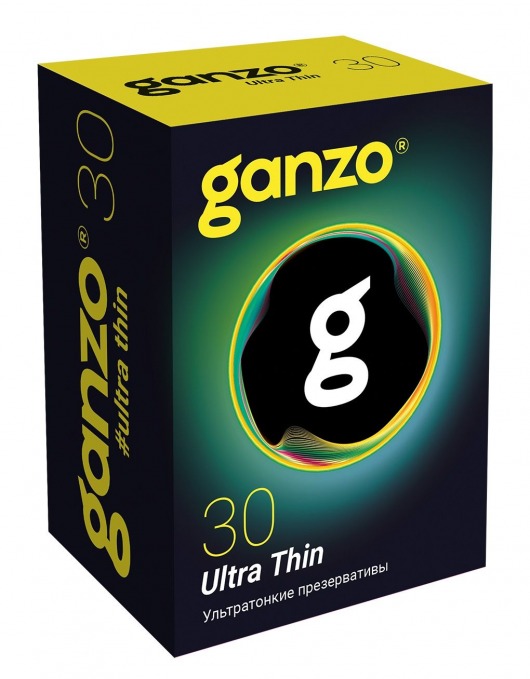 Супертонкие презервативы Ganzo Ultra thin - 30 шт. - Ganzo - купить с доставкой в Рязани
