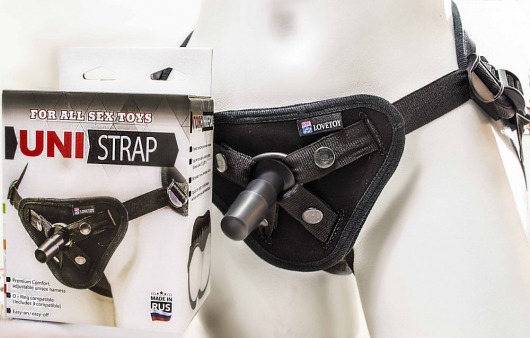 Универсальные трусики Harness UNI strap - LOVETOY (А-Полимер) - купить с доставкой в Рязани