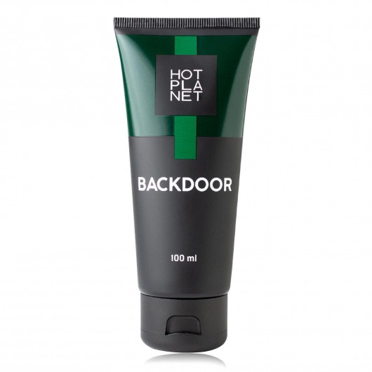 Анальный лубрикант на силиконовой основе Backdoor - 100 мл. - HOT planet - купить с доставкой в Рязани
