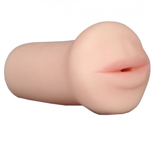 Нежный мастурбатор-ротик REALSTUFF 5INCH MASTURBATOR BJ - Dream Toys - в Рязани купить с доставкой