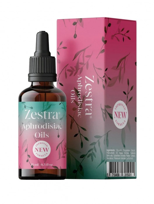 Возбуждающее масло Zestra Aphrodisiac Oils - 15 мл. - Zestra - купить с доставкой в Рязани