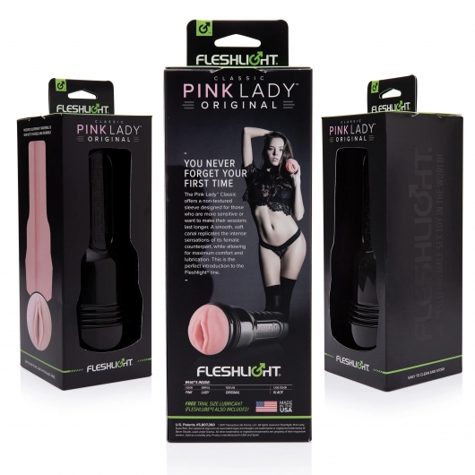 Мастурбатор-вагина Fleshlight - Pink Lady Original - Fleshlight - в Рязани купить с доставкой