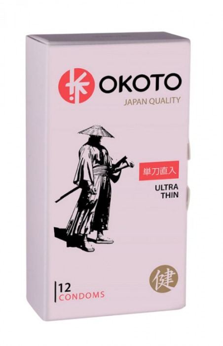 Тонкие презервативы OKOTO Ultra Thin - 12 шт. - Sitabella - купить с доставкой в Рязани