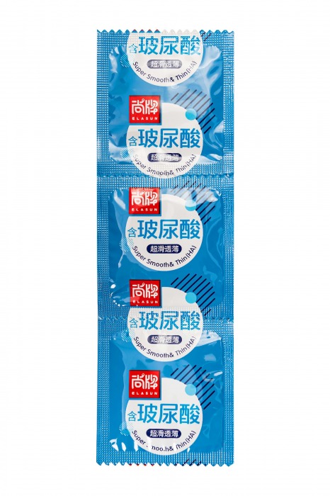 Ультратонкие презервативы Elasun Ultra-thin and Smooth - 3 шт. - Elasun - купить с доставкой в Рязани