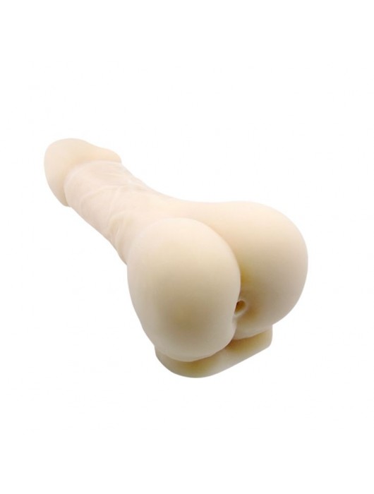Мастурбатор-насадка Bigger Man - 21,5 см. - Baile - в Рязани купить с доставкой