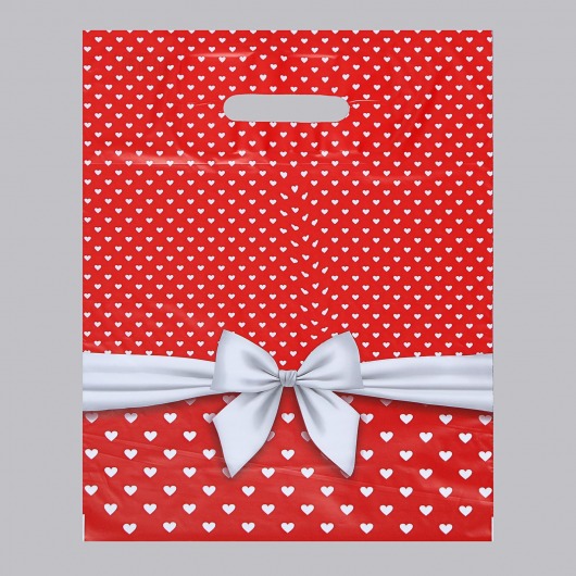 Пакет «Скарлетт» с вырубной ручкой (30х38 см) - Сима-Ленд - купить с доставкой в Рязани