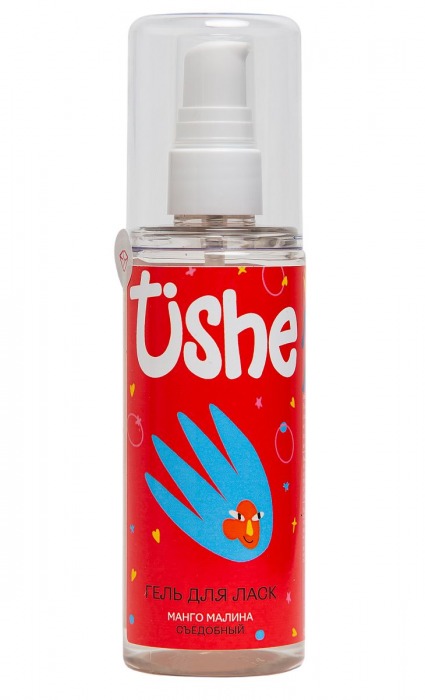 Съедобный лубрикант на водной основе Tishe с ароматом манго и малины - 125 мл. - Tishe - купить с доставкой в Рязани